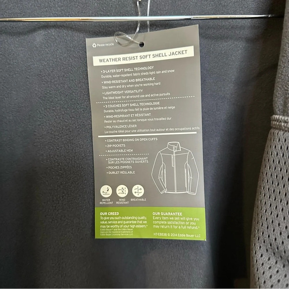 Eddie  Bauer Weather Resist Soft Shell Jacket - Picture 7 of 10